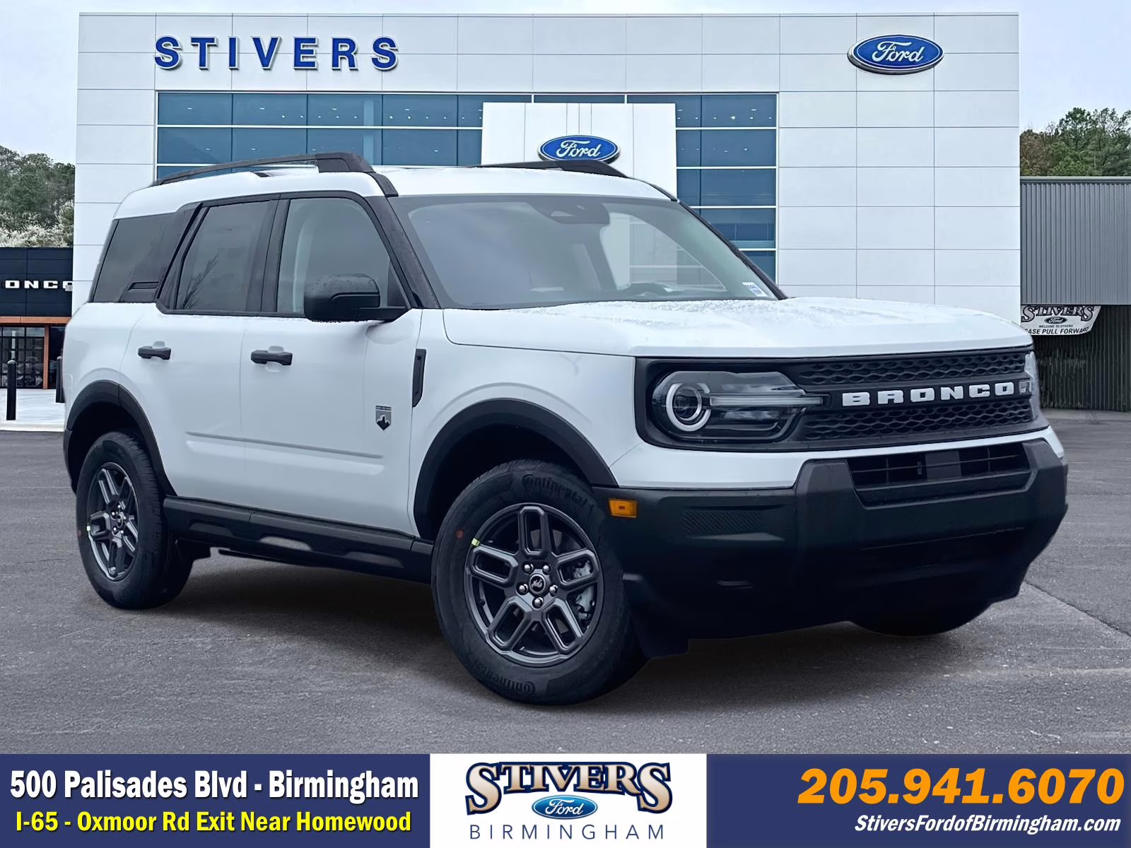 2026 Oxford White Ford Bronco Sport Big Bend 4X4 SUV