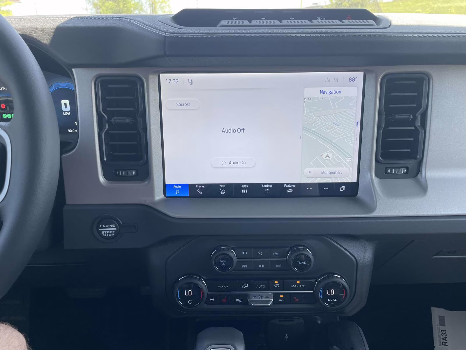 2026 Shadow Black Ford Bronco Outer Banks 4X4 SUV