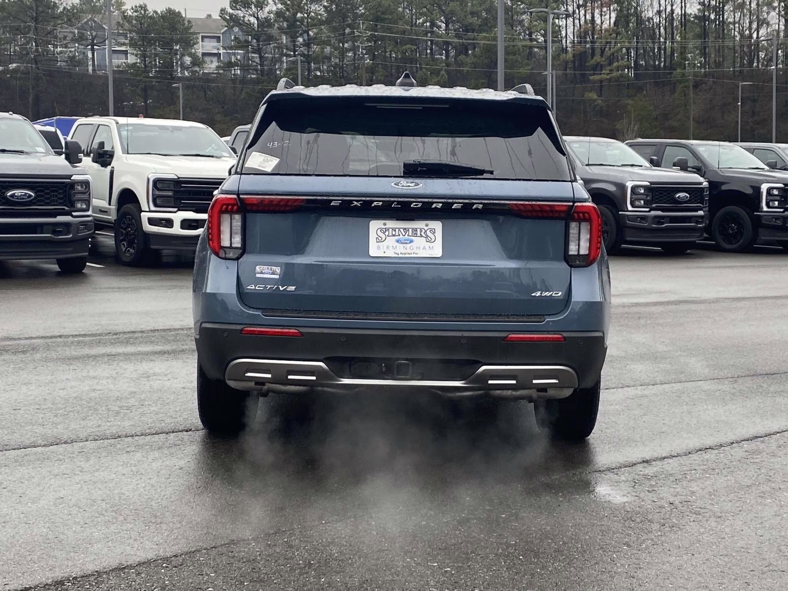 2026 Vapor Blue Ford Explorer Active 4X4 SUV