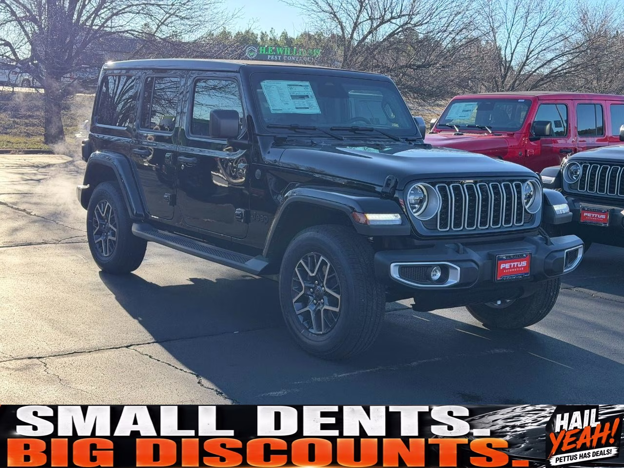 2026 Black Clearcoat Jeep Wrangler Sahara 4X4 SUV