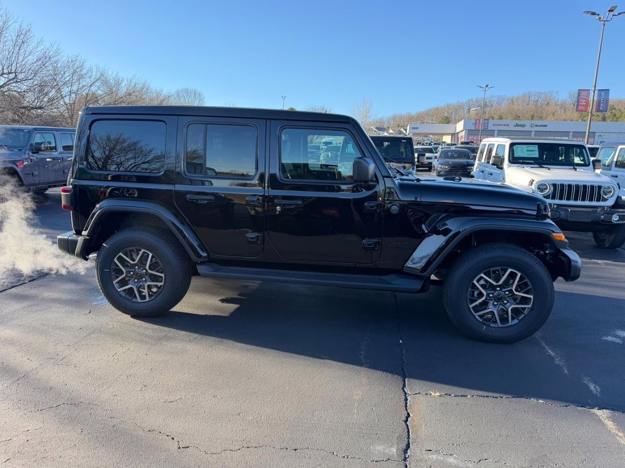 2026 Black Clearcoat Jeep Wrangler Sahara 4X4 SUV