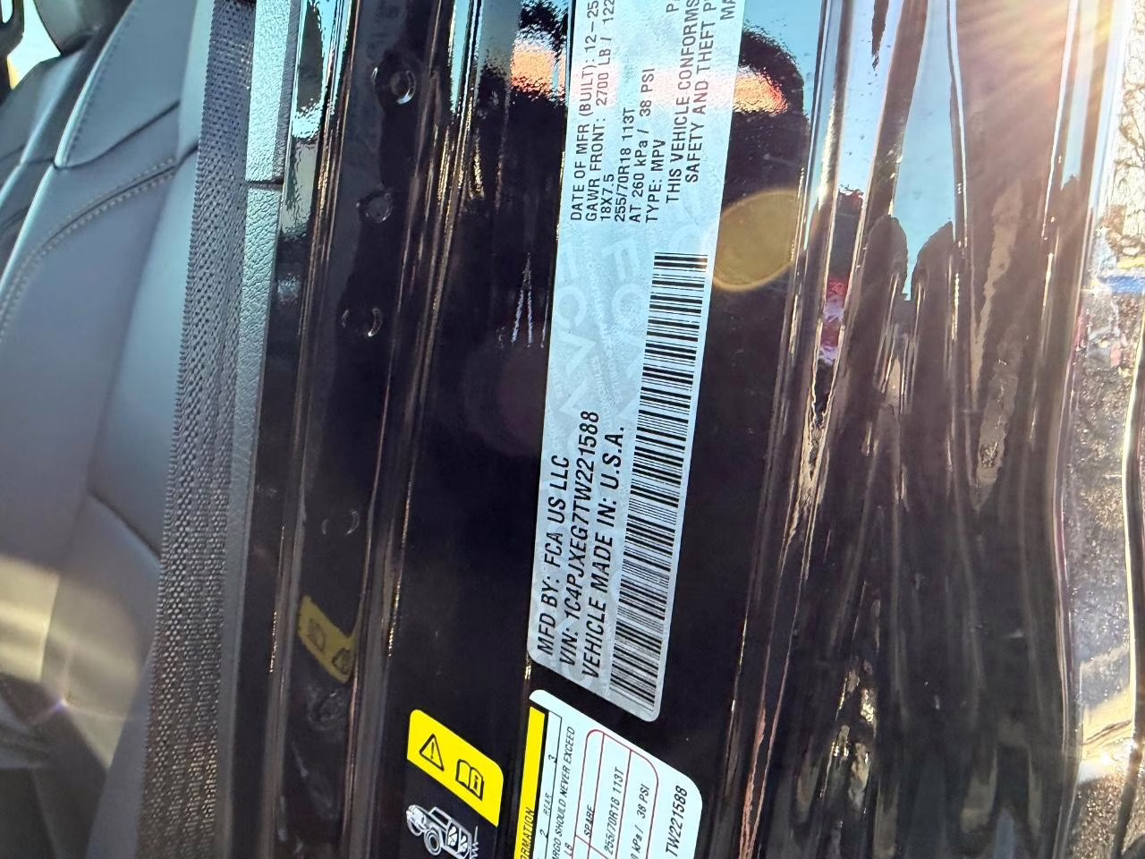 2026 Black Clearcoat Jeep Wrangler Sahara 4X4 SUV