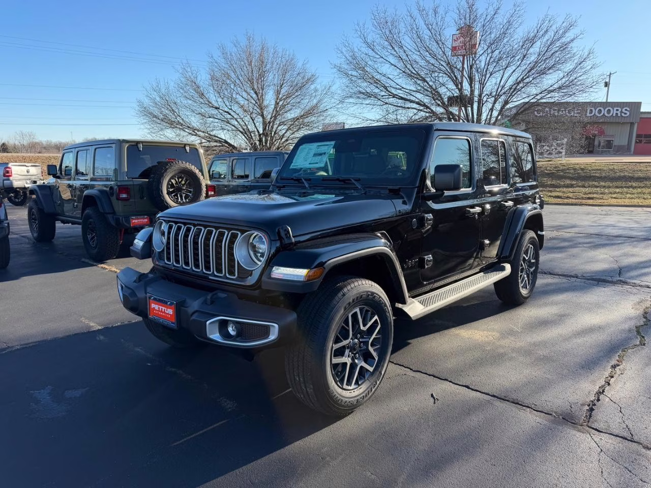 2026 Black Clearcoat Jeep Wrangler Sahara 4X4 SUV