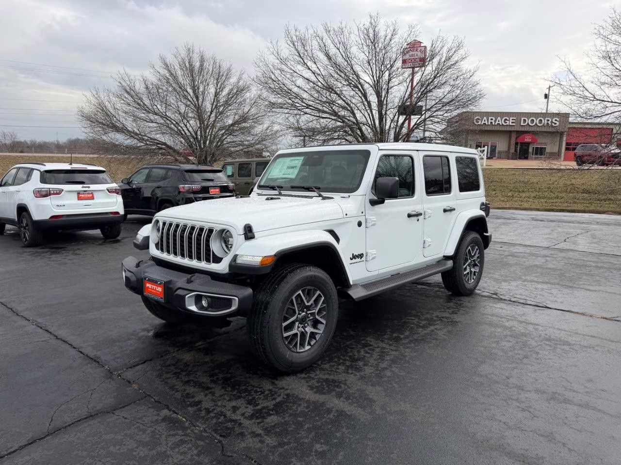 2026 Bright White Clearcoat Jeep Wrangler Sahara 4X4 SUV