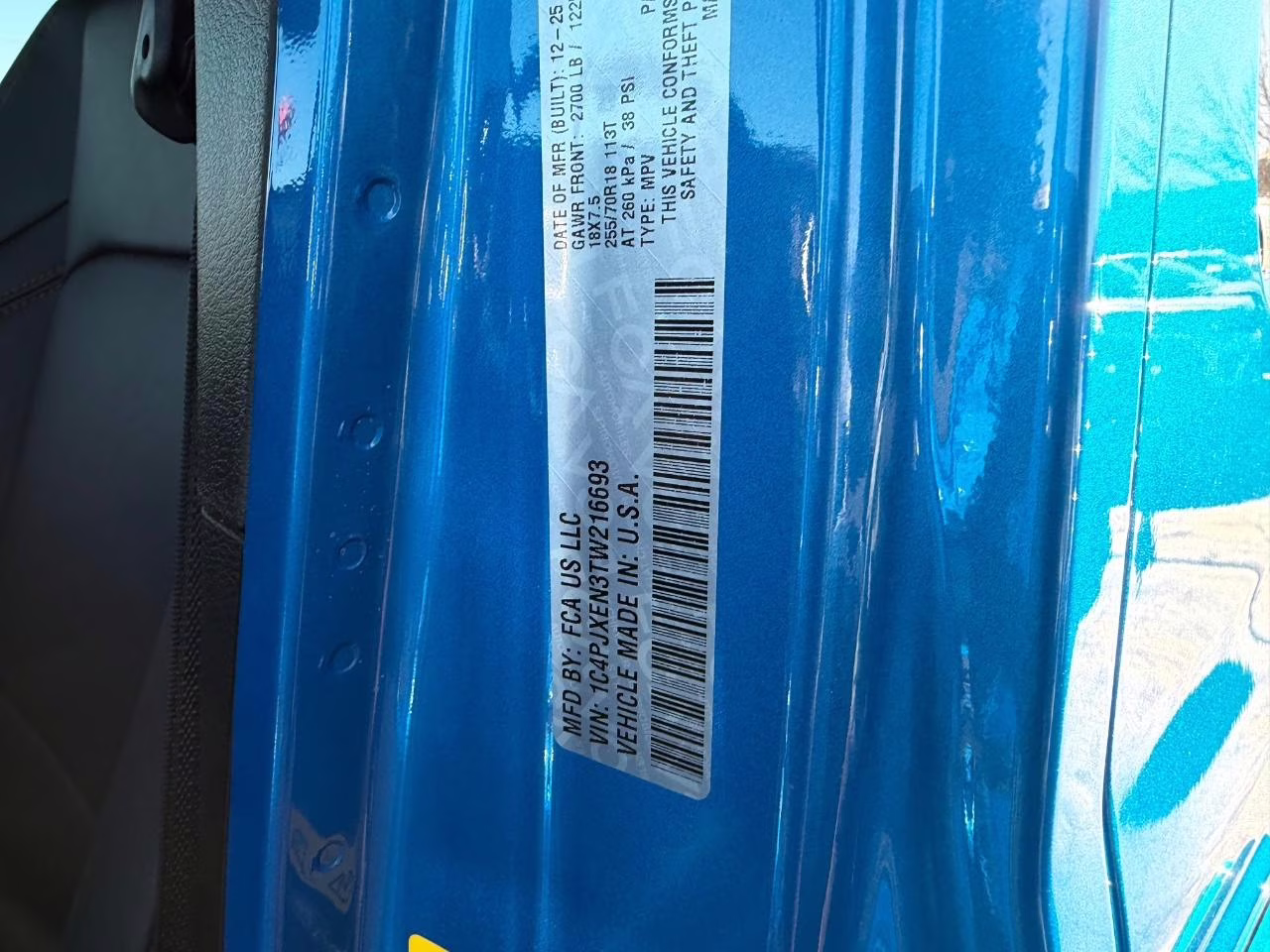 2026 Hydro Blue Pearlcoat Jeep Wrangler Sahara 4X4 SUV