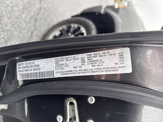 2024 Granite Crystal Metallic Clearcoat Ram 2500 Rebel 4X4 Truck