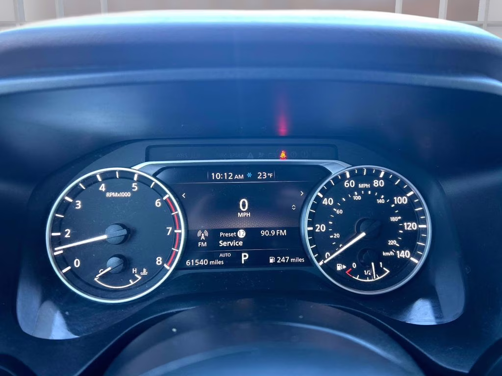 2023 Glacier White Nissan Rogue S AWD SUV