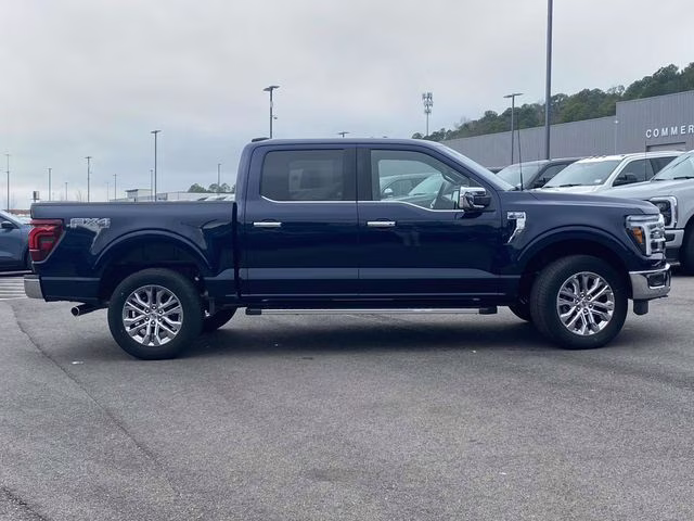 2025 Blue Metallic Ford F-150 Lariat 4X4 Truck