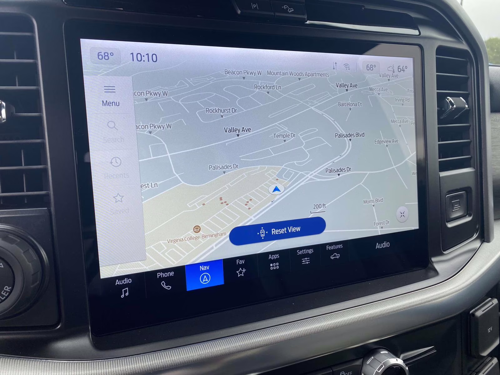 2025 Blue Metallic Ford F-150 Lariat 4X4 Truck