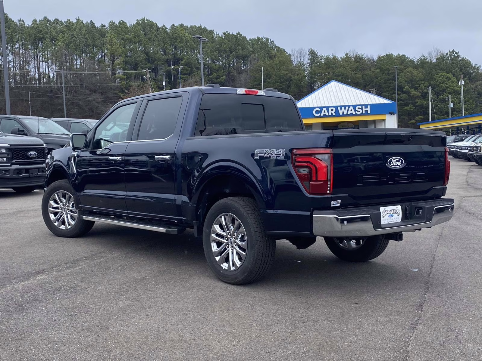 2025 Blue Metallic Ford F-150 Lariat 4X4 Truck