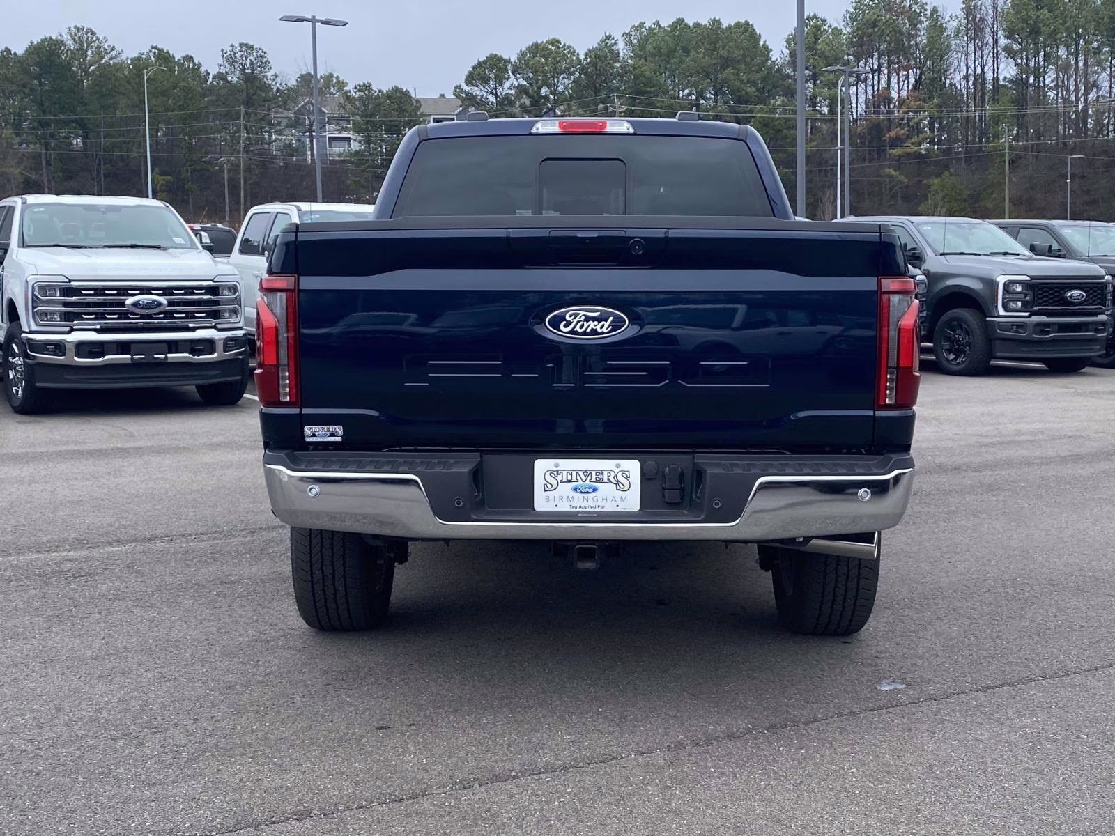 2025 Blue Metallic Ford F-150 Lariat 4X4 Truck