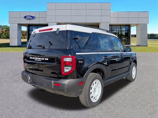 2025 Shadow Black Ford Bronco Sport Heritage 4X4 SUV