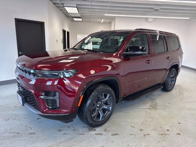 2026 Velvet Red Pearlcoat Jeep Grand Wagoneer Limited Altitude 4X4 SUV