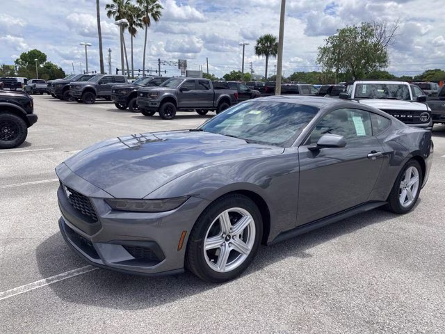 2026 Carbonized Gray Metallic Ford Mustang EcoBoost RWD Coupe