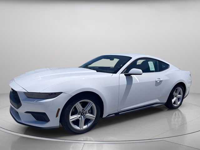 2026 Oxford White Ford Mustang EcoBoost RWD Coupe