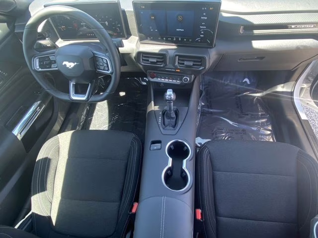 2026 Oxford White Ford Mustang EcoBoost RWD Coupe