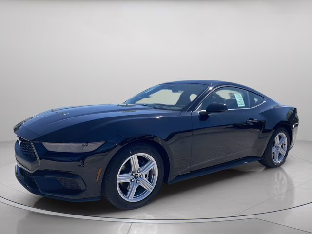 2026 Shadow Black Ford Mustang EcoBoost RWD Coupe