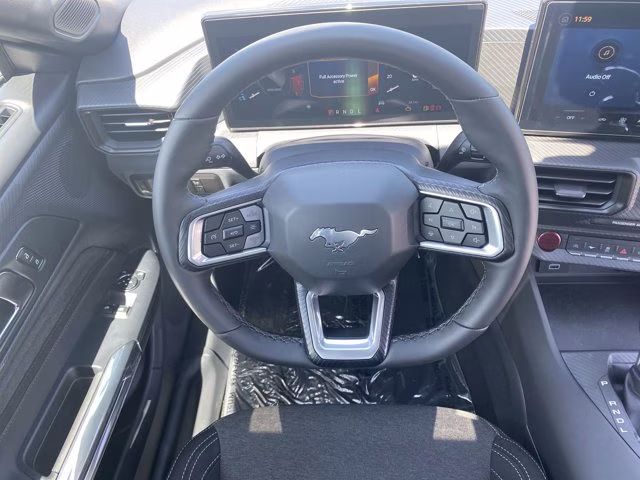 2026 Oxford White Ford Mustang EcoBoost RWD Coupe