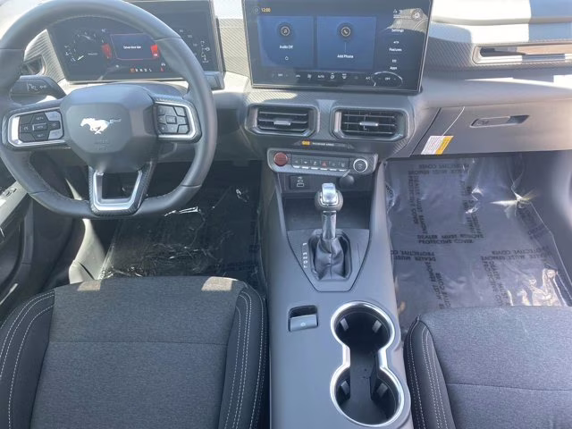 2026 Oxford White Ford Mustang EcoBoost RWD Coupe