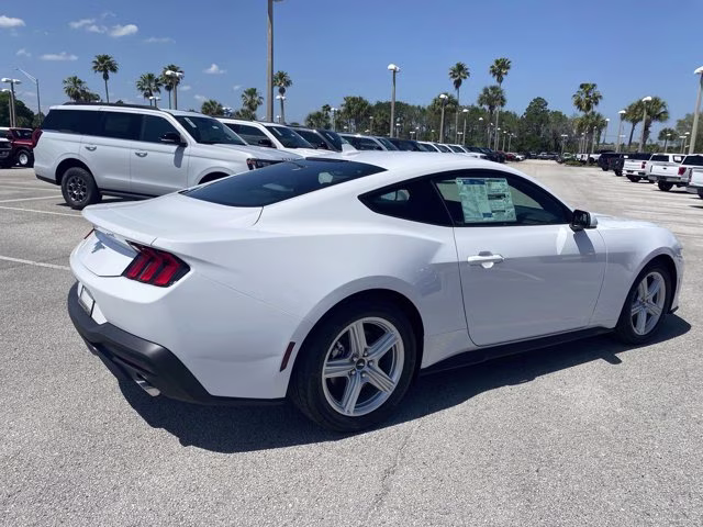 2026 Oxford White Ford Mustang EcoBoost RWD Coupe
