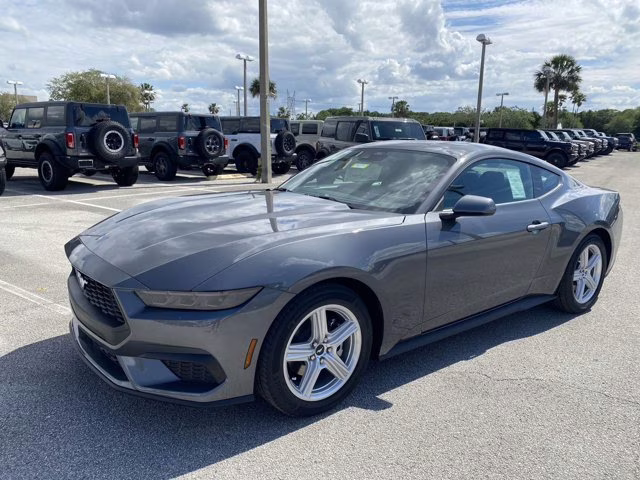 2026 Carbonized Gray Metallic Ford Mustang EcoBoost RWD Coupe
