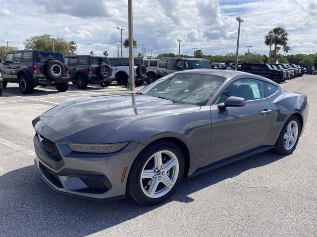 2026 Carbonized Gray Metallic Ford Mustang EcoBoost RWD Coupe