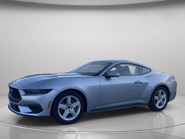 2026 Iconic Silver Metallic Ford Mustang EcoBoost RWD Coupe