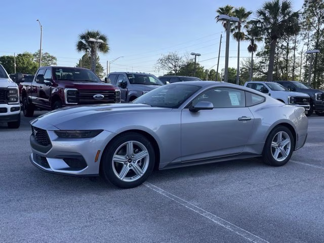 2026 Iconic Silver Metallic Ford Mustang EcoBoost RWD Coupe
