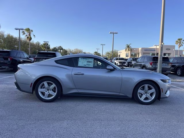 2026 Iconic Silver Metallic Ford Mustang EcoBoost RWD Coupe