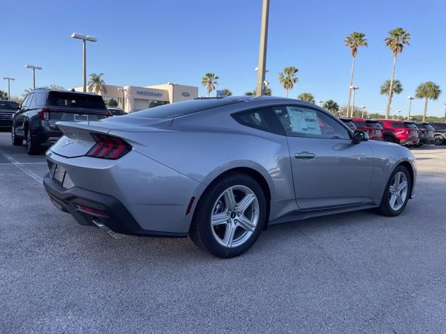 2026 Iconic Silver Metallic Ford Mustang EcoBoost RWD Coupe