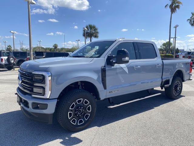 2026 Glacier Gray Metallic Tri-Coat Ford Super Duty F-250 SRW Platinum 4X4 Truck
