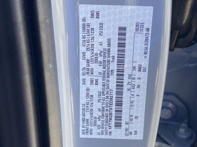 2026 Glacier Gray Metallic Tri-Coat Ford Super Duty F-250 SRW Platinum 4X4 Truck