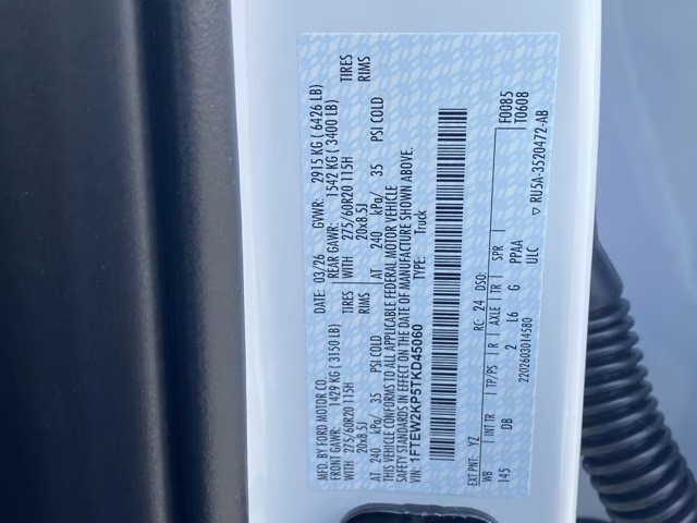 2026 Oxford White Ford F-150 STX RWD Truck