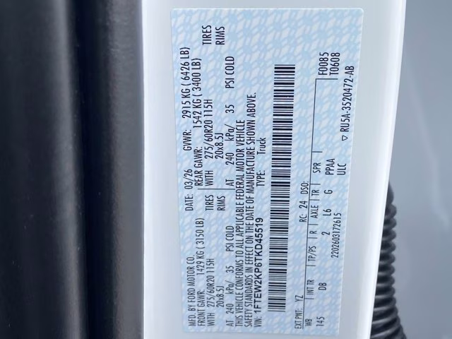 2026 Oxford White Ford F-150 STX RWD Truck