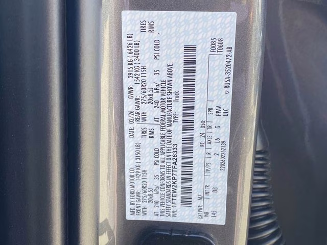 2026 Carbonized Gray Metallic Ford F-150 STX RWD Truck