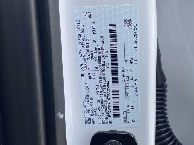 2026 Oxford White Ford F-150 STX RWD Truck
