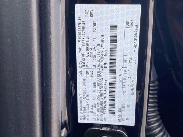 2026 Agate Black Metallic Ford F-150 STX RWD Truck