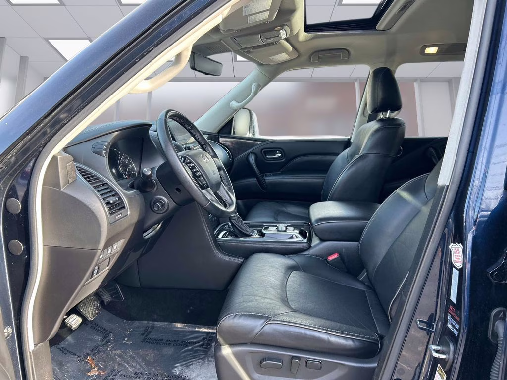 2024 Hermosa Blue INFINITI QX80 LUXE 4X4 SUV