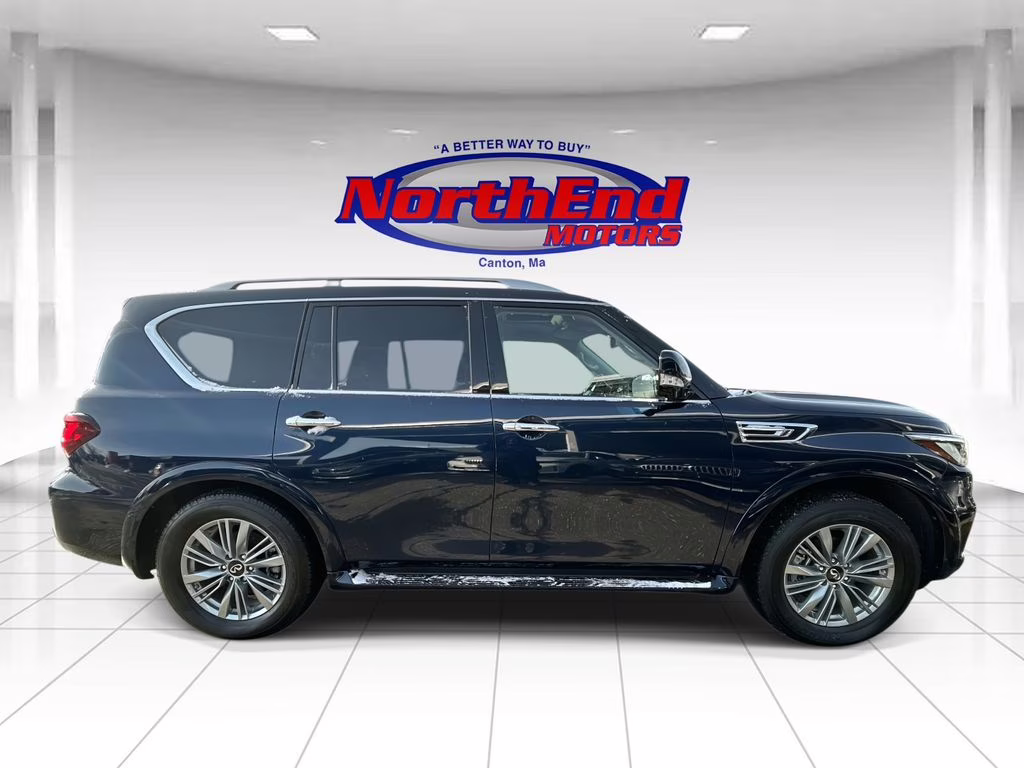 2024 Hermosa Blue INFINITI QX80 LUXE 4X4 SUV