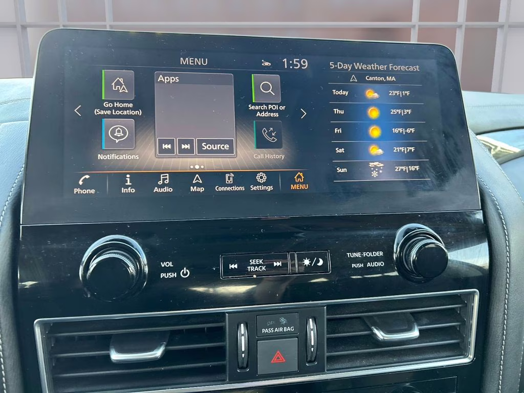 2024 Hermosa Blue INFINITI QX80 LUXE 4X4 SUV