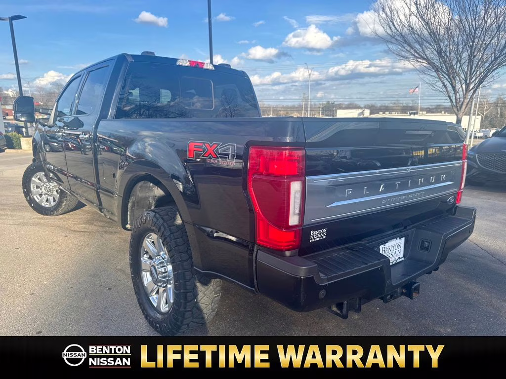 2022 Black Ford Super Duty F-250 SRW Platinum 4X4 Truck