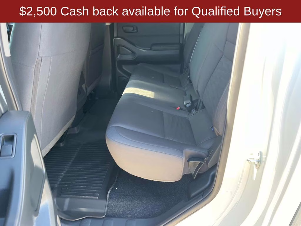 2026 Glacier White Nissan Frontier S 4X4 Truck