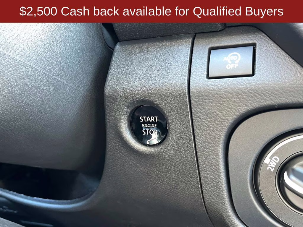 2026 Glacier White Nissan Frontier S 4X4 Truck