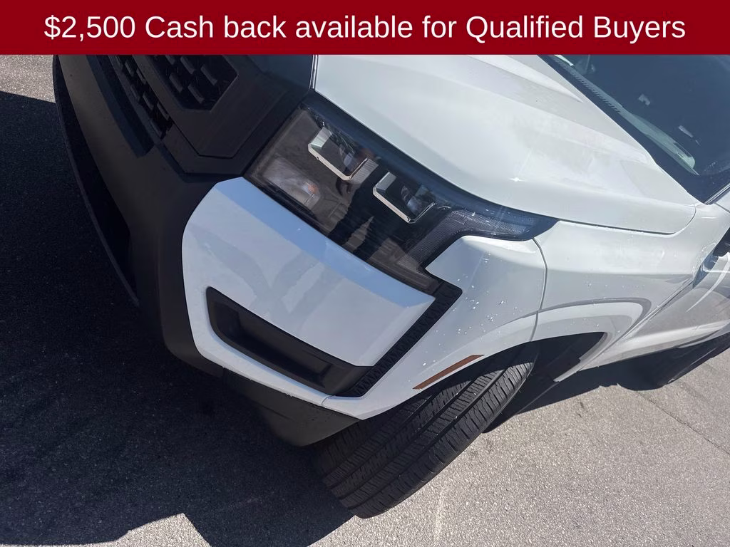 2026 Glacier White Nissan Frontier S 4X4 Truck