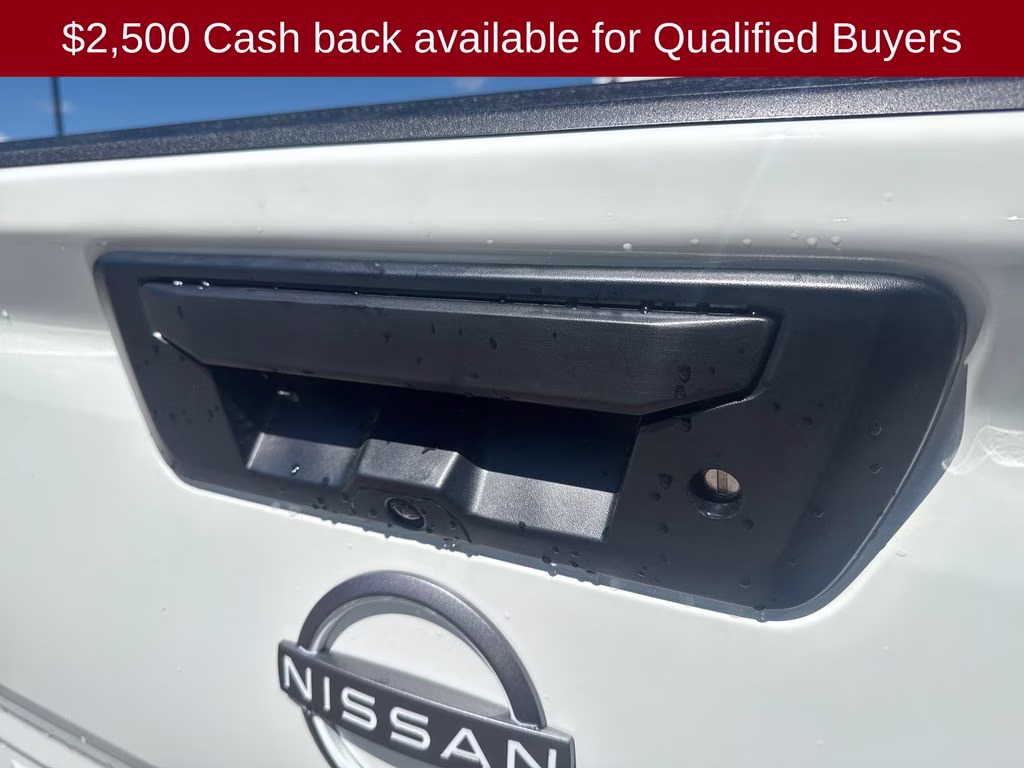 2026 Glacier White Nissan Frontier S 4X4 Truck