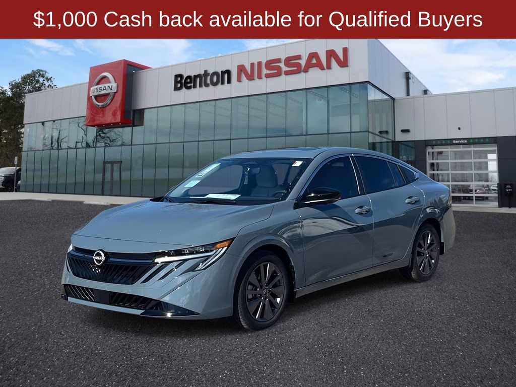 2026 Atlantic Gray Metallic Nissan Sentra SL FWD Sedan