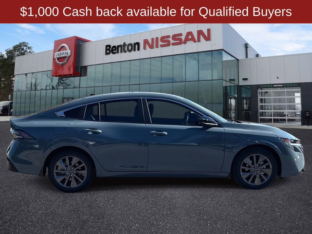 2026 Atlantic Gray Metallic Nissan Sentra SL FWD Sedan