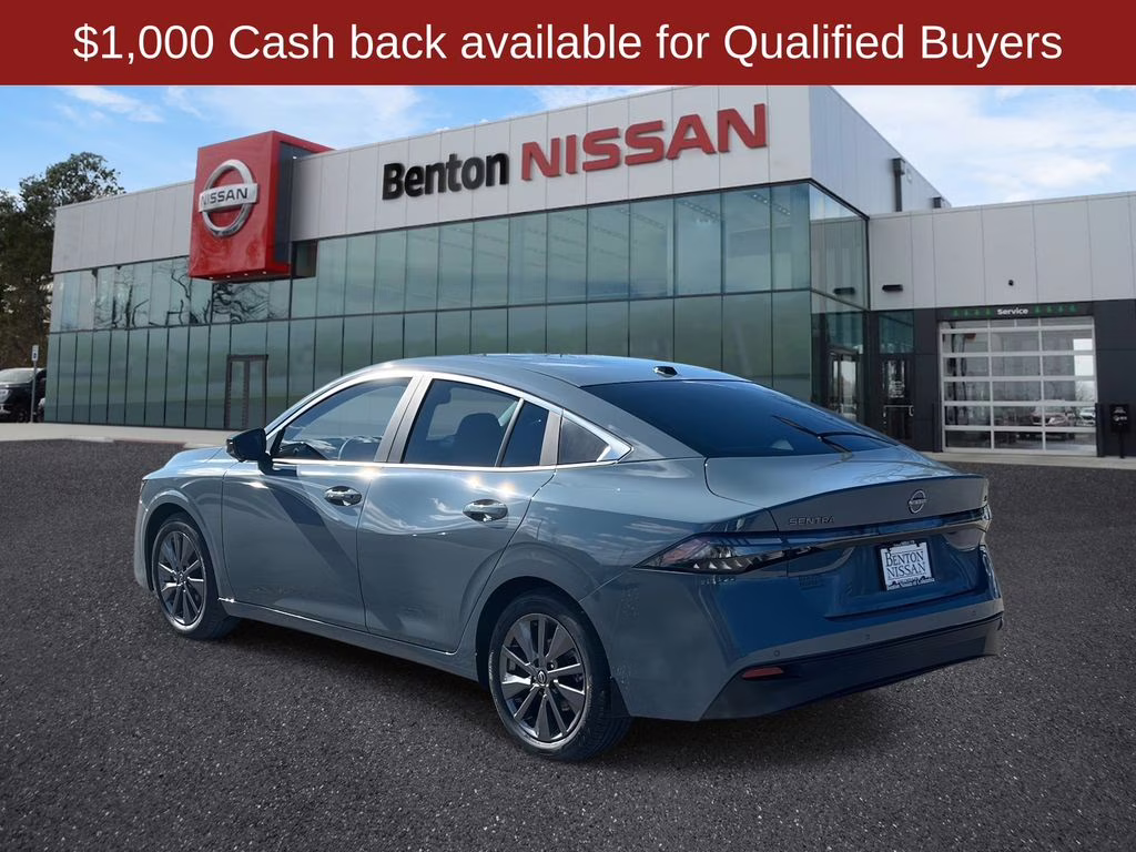 2026 Atlantic Gray Metallic Nissan Sentra SL FWD Sedan