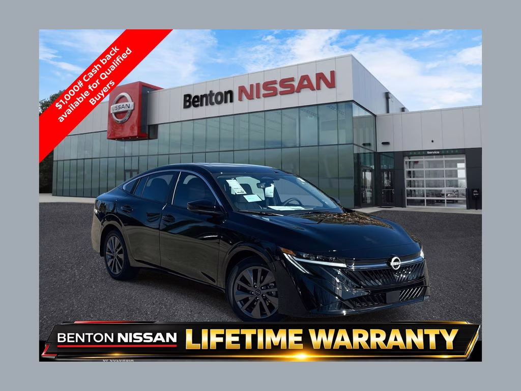 2026 Super Black Nissan Sentra SL FWD Sedan