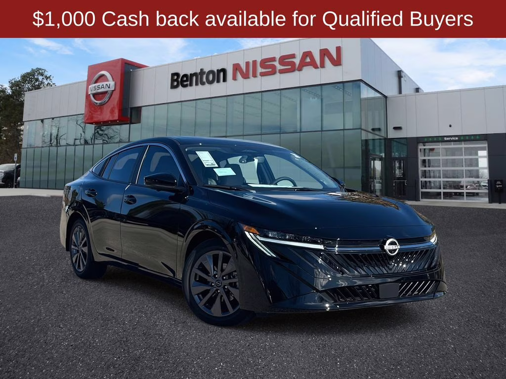 2026 Super Black Nissan Sentra SL FWD Sedan